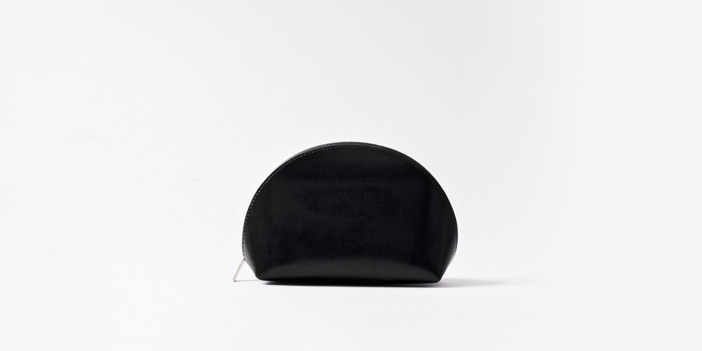 MRS STANFORD RECYCLED LEATHER COSMETIC BAG