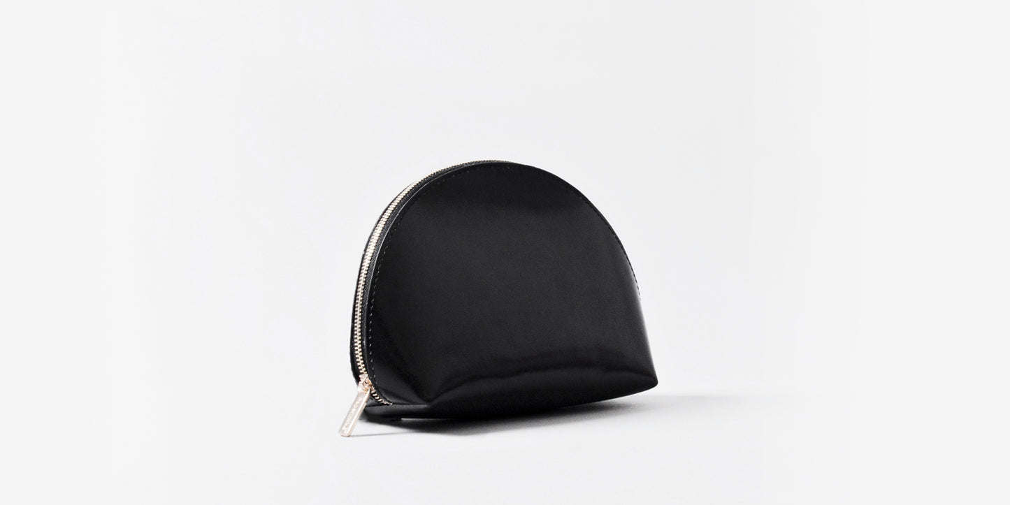 MRS STANFORD RECYCLED LEATHER COSMETIC BAG
