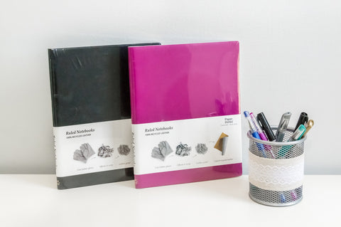 MRS STANFORD RECYCLED LEATHER NOTEBOOK